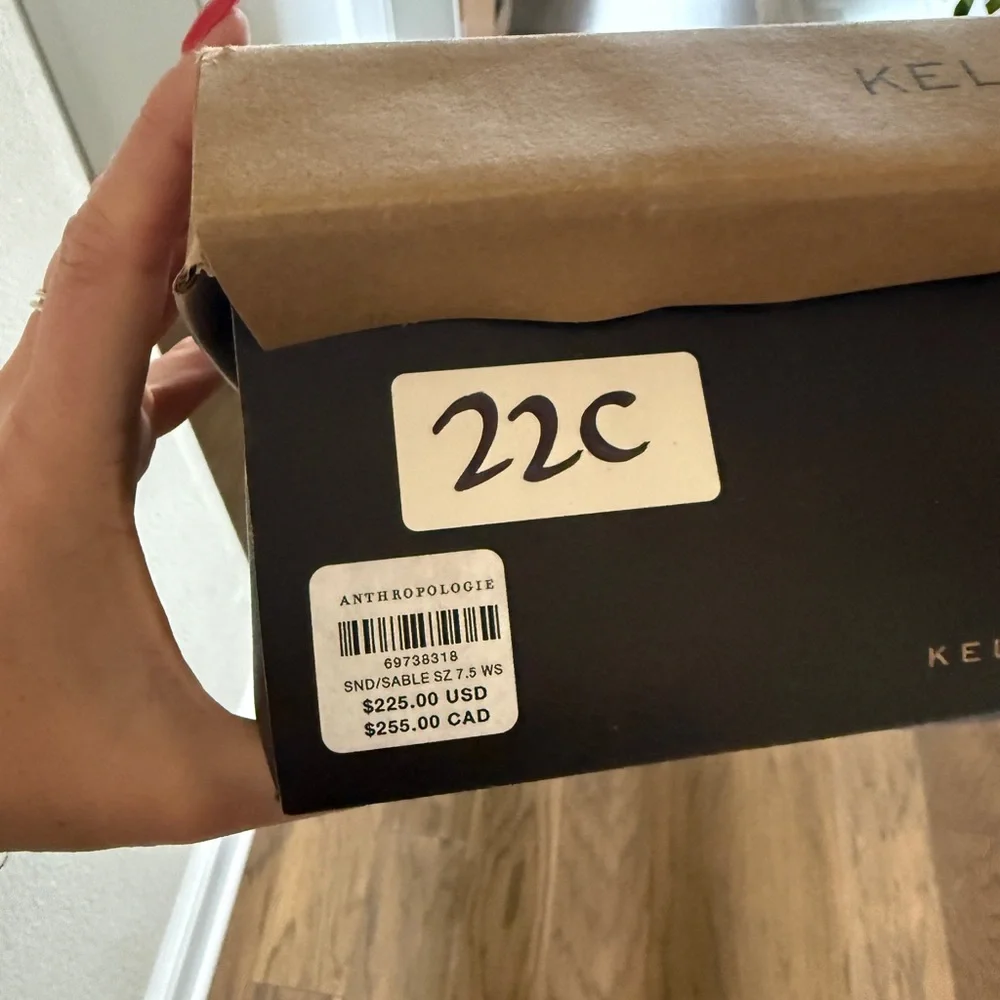 Kelsi Dagger Logan Fawn Over the Knee Boots - Size 7.5